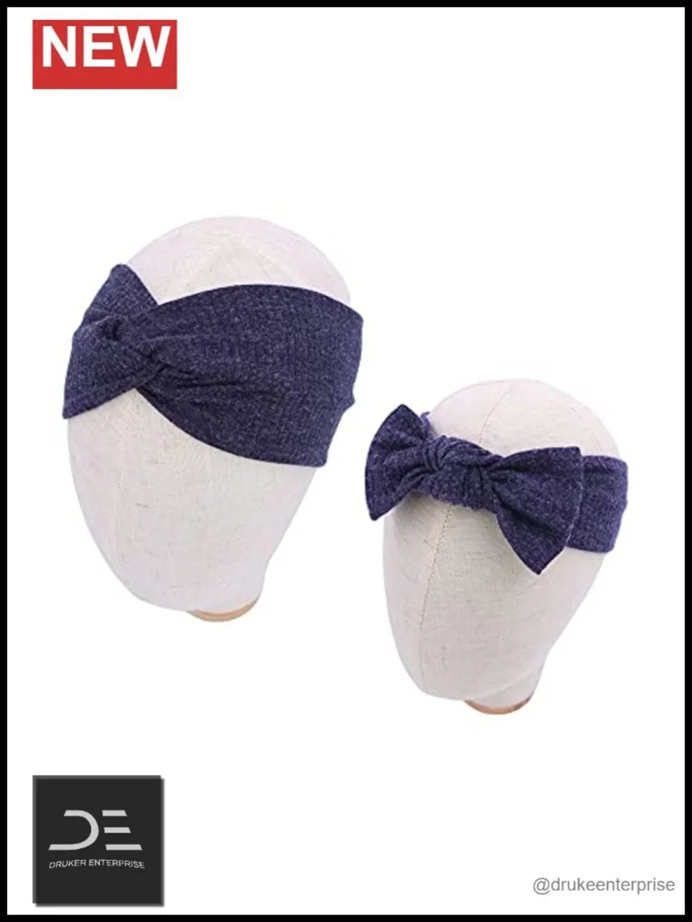 Mommy and Me Matching Headband Set with Scrunchies and Hair Bows